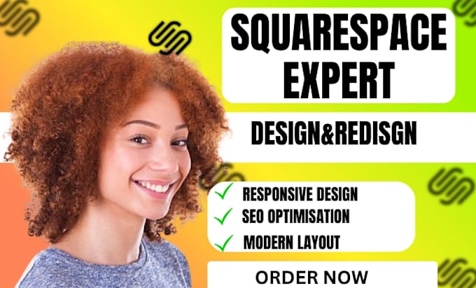 create and build a premium responsive squarespace website expert develop design