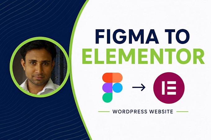 convert figma to elementor wordpress website