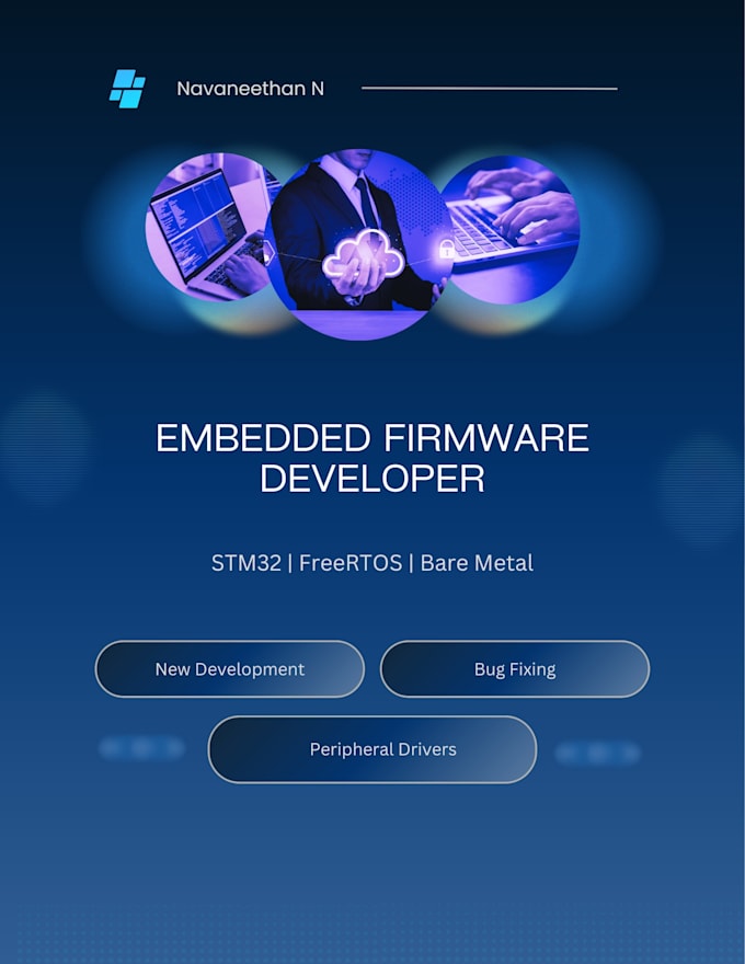 develop and debug stm32, freertos or bare metal embedded firmware