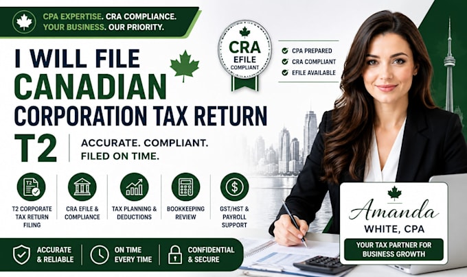 file canadian corporation tax return t2