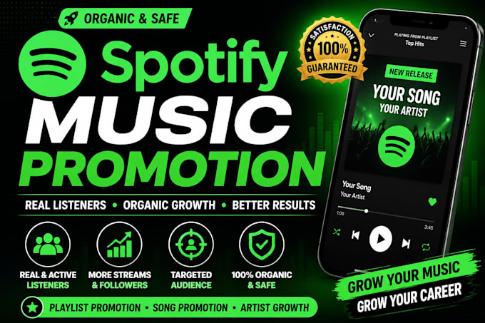boost spotify streams followers and monthly listeners
