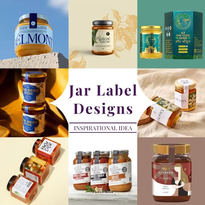 design supplement jar label design and product packaging