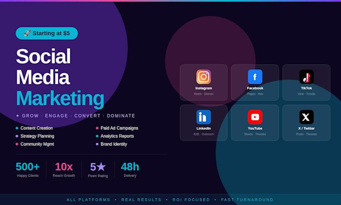 do social media marketing