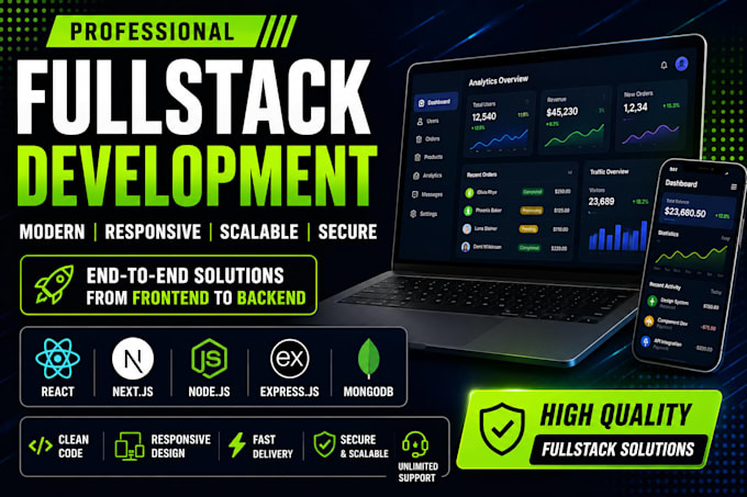 build professional fullstack saas application