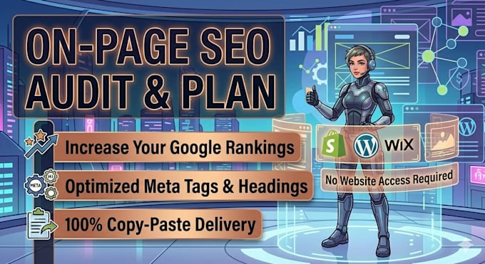 provide expert on page website seo optimization and audit report