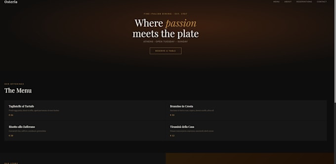 build a modern and responsive website for your business