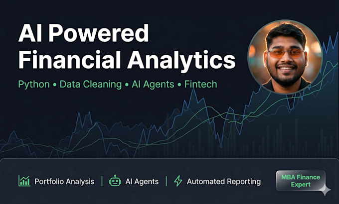 build ai powered financial data analytics tools and automation using python