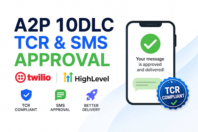 do a2p 10dlc registration website tcr compliant