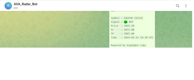 create a telegram alert bot for your mt5 indicators