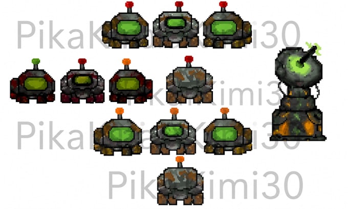 game ready pixel art assets for indie games