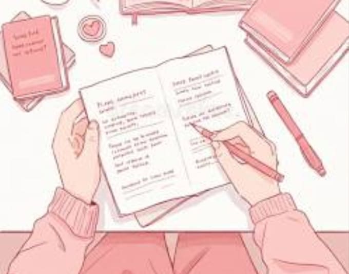 write aesthetic social media captions and creative content