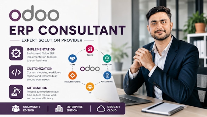 implement customize and optimize odoo erp for your business