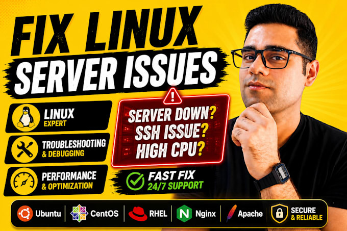 troubleshoot and fix linux server issues