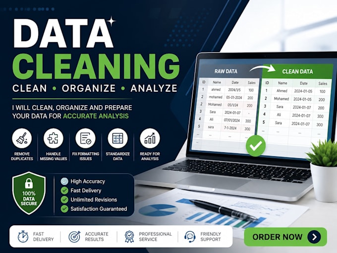 clean organize and prepare your data using excel