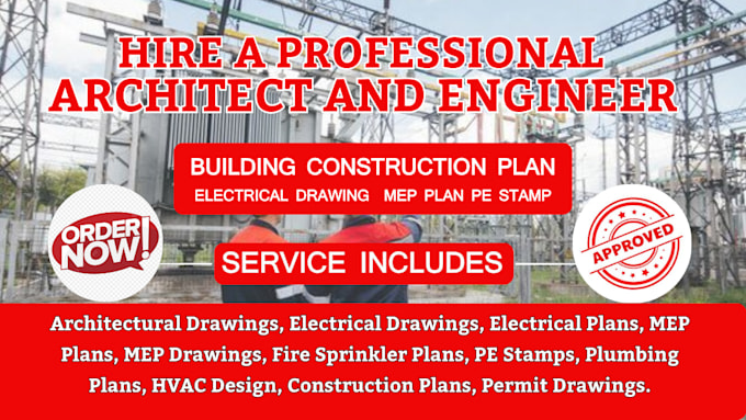 architectural drawing electrical drawing mep plan fire sprinkler permit drawing