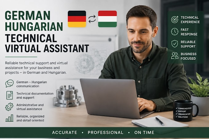 be your german hungarian technical virtual assistant