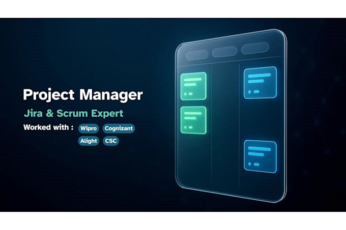 be your agile project manager, scrum master and jira expert