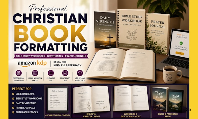 christian book bible study workbook devotional for amazon KDP