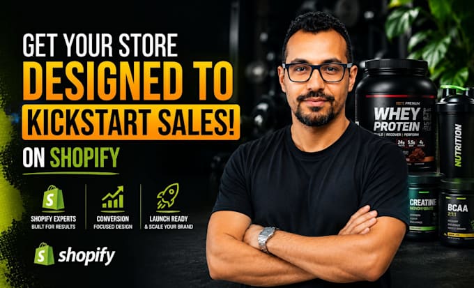 create a premium shopify supplement store that boosts sales