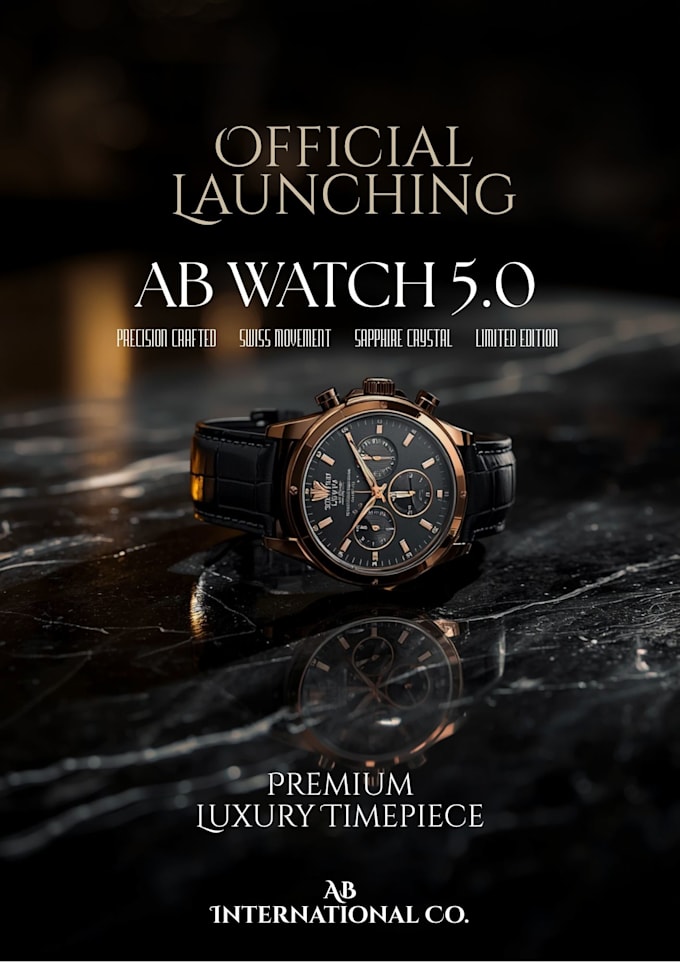 design professional poster and business flyer using ai