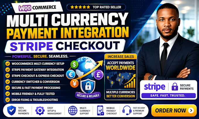 woocommerce multi currency paypal apple pay payment integration stripe checkout