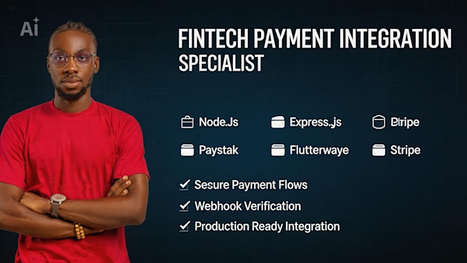 develop a secure fintech backend with node js