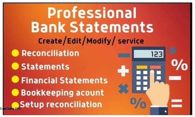 prepare your bank reconcilation statement