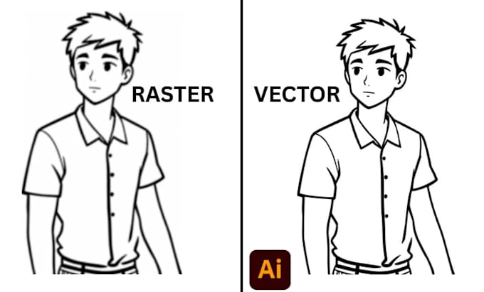 do vector tracing, vectorize image, redraw, convert logo to vector perfectly