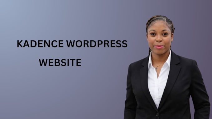 create or develop wordpress website with gutenberg, kadence pro, kadence block