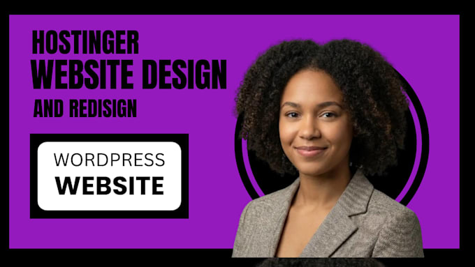 design a creative website with hostinger and horizon
