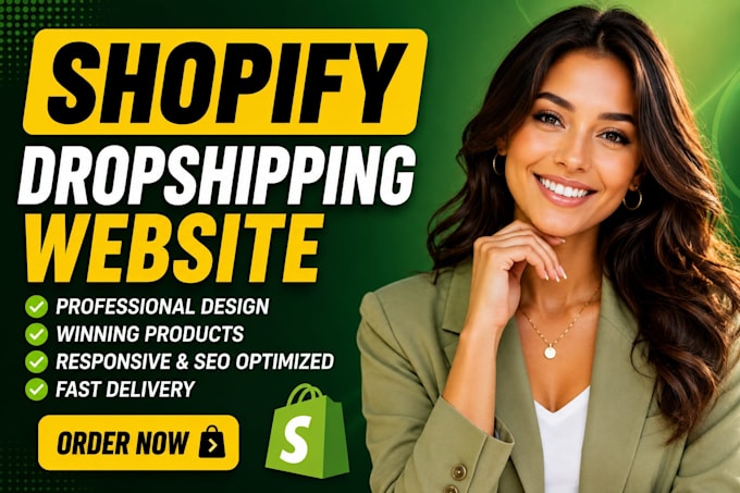 build shopify store design shopify website redesign shopify dropshipping expert