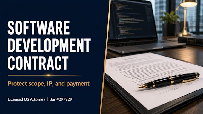 draft an ironclad software development contract and legal agreement