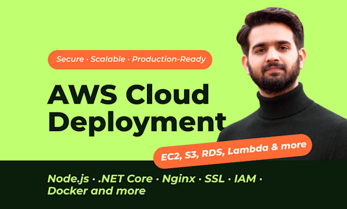 deploy your web app on AWS ec2, s3, rds, lambda and more