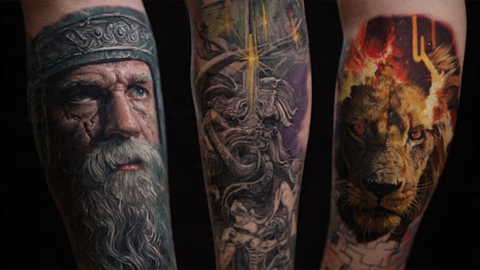 do unique customized realism tattoo design
