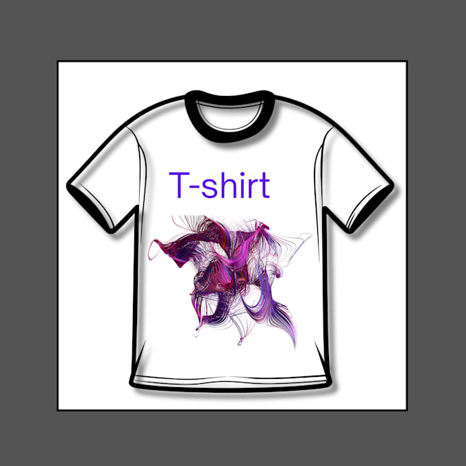 create trendy t shirt design