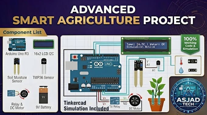 do arduino programming and tinkercad simulation with custom code