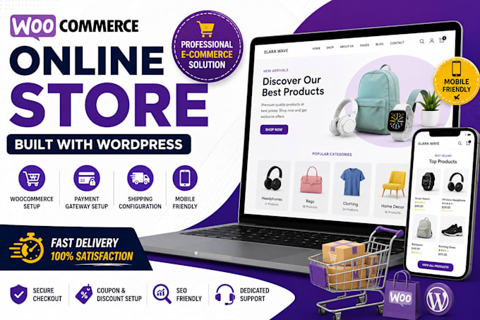 build a woocommerce online store with wordpress