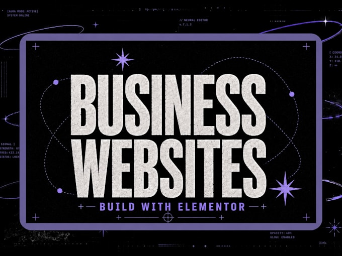 build a modern wordpress elementor business website