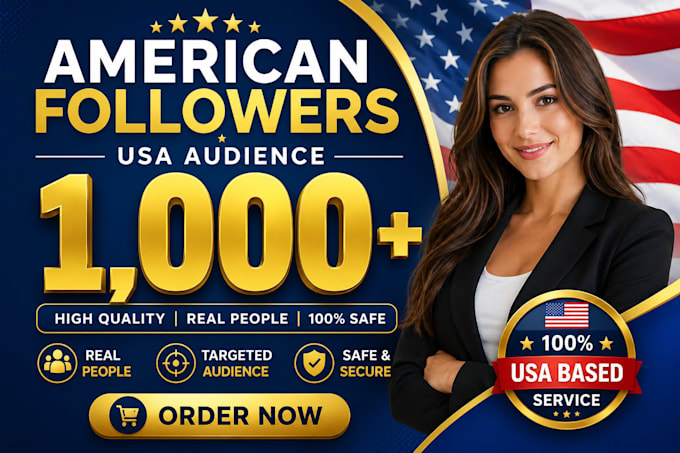 provide 1,000 organic USA targeted instagram followers