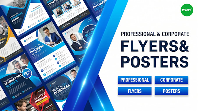design professional corporate flyers and posters
