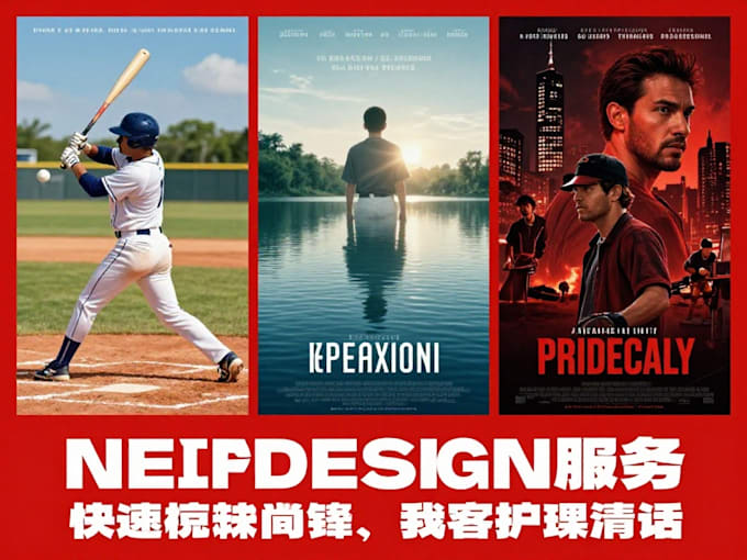 design a modern minimalist poster or flyer