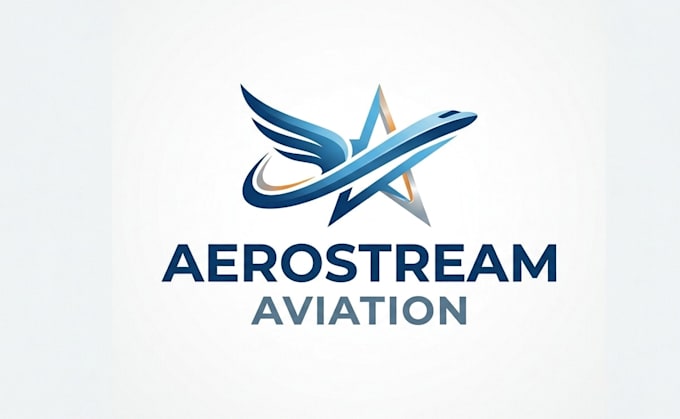make a specially aviation logo for brand with any copyrights