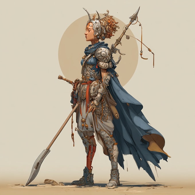 draw epic fantasy characters and creatures