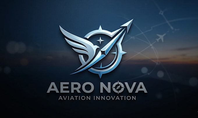 design unique exclusive airplane logo