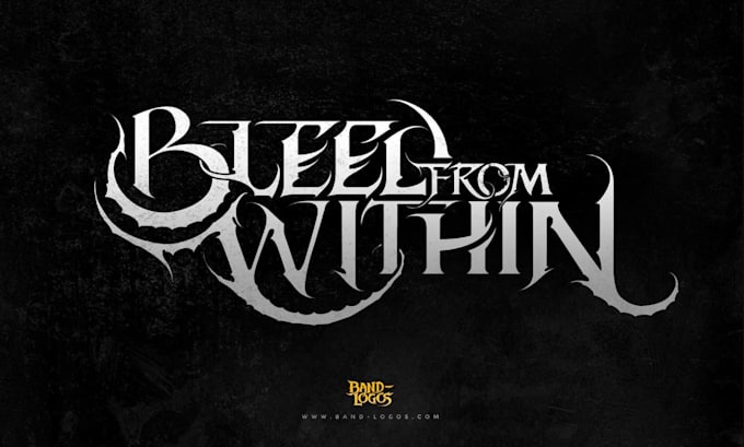 design a custom metal band logo