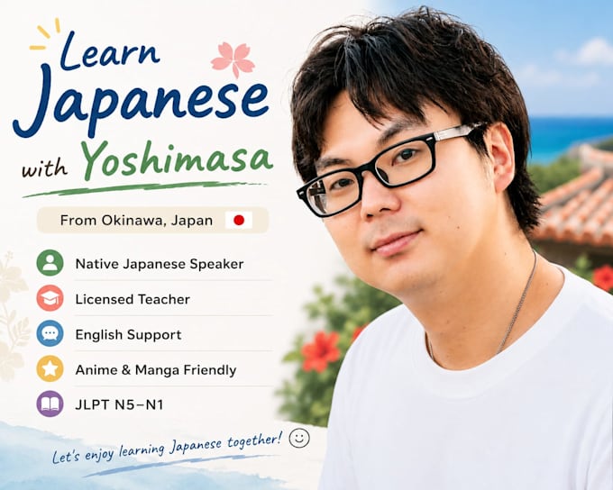 teach japanese online lessons with a native japanese speaker