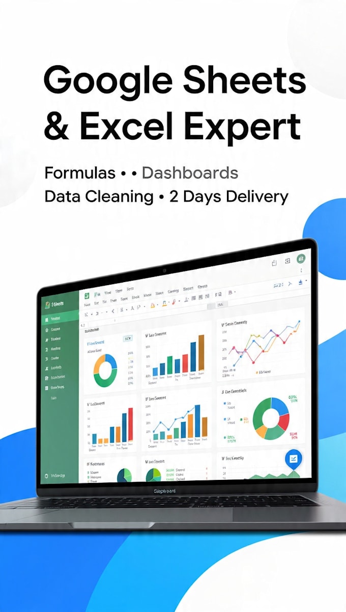 create google sheets with formulas, dashboard and automation