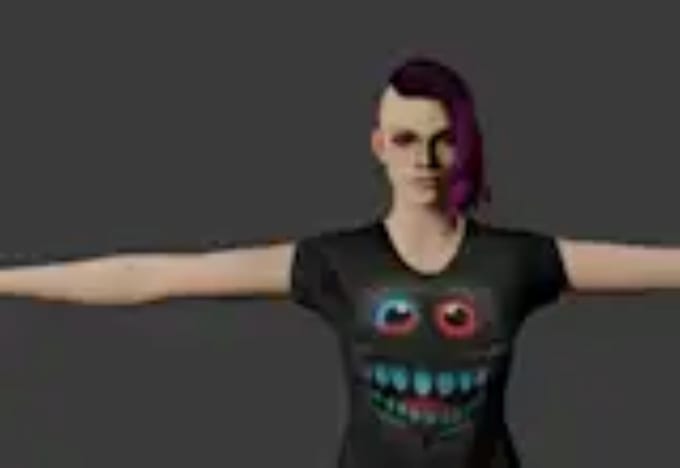 do character modeling metahuman character with rigging