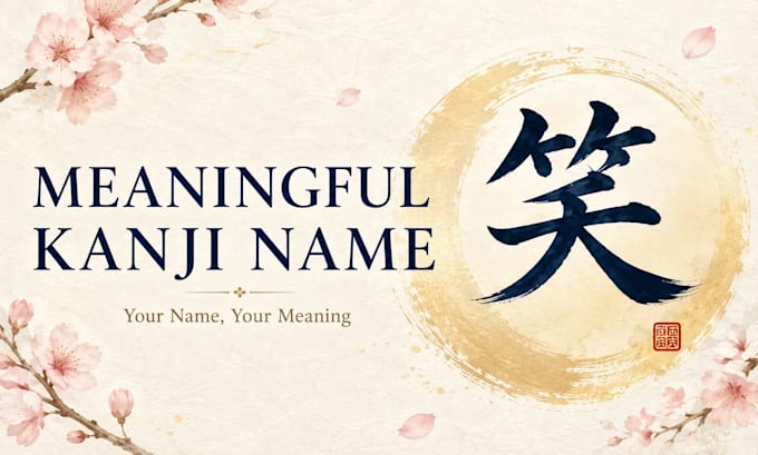 create a meaningful japanese kanji name