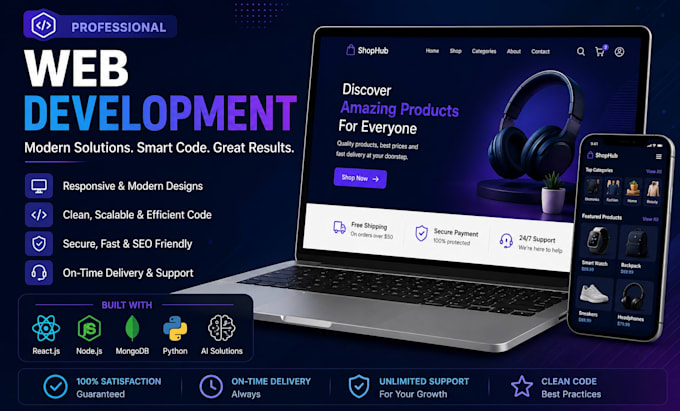 create responsive and scalable websites